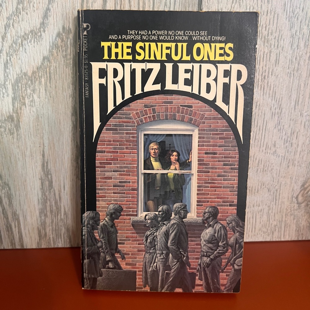 The Sinful Ones Fritz Leiber 1980 Pocket Books‎ Vtg Fantasy Paperback 0671835750